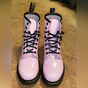 Bubble gum pink Doc Martens